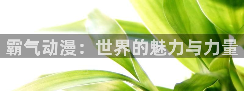 omofun网站入口：霸气动漫：世界的魅力与力量